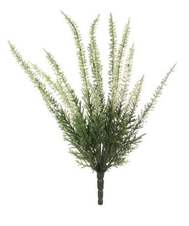 Umělý vřes bílý 28 cm